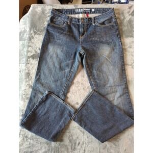 Guess Jeans Womens 31 Bootcut Medium Wash Stretch Denim JT18600 Blue Pants